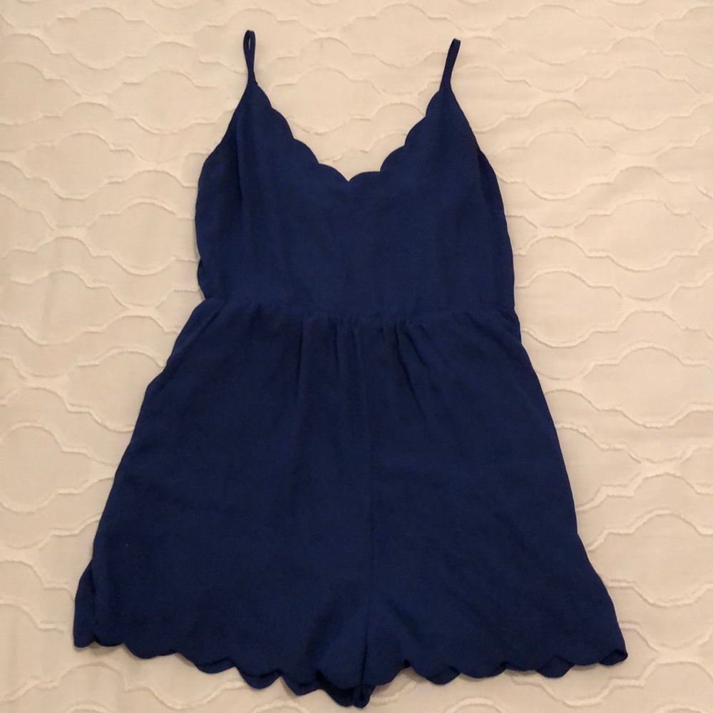 Navy romper